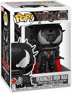 Funko POP! Marvel: Venom VENOMIZED IRON MAN Figure #365 w/ Protector