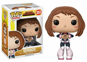 Funko POP! Animation: My Hero Academia OCHACO Figure #251 w/ Protector