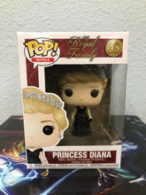 Load image into Gallery viewer, Funko POP! Royals: Royal Family DIANA Princess of Wales Figure #03 w/ Protector
