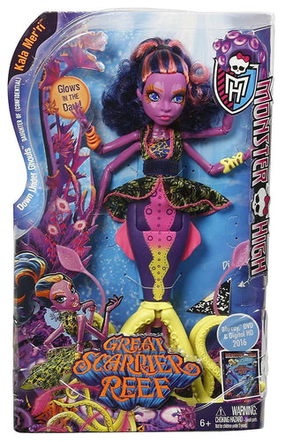 Monster High Great Scarrier Reef Down Under Ghouls Kala Mer'ri Doll  NEW