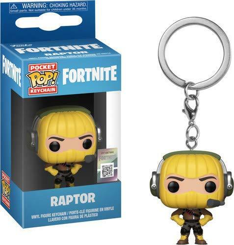 Funko Pop Keychain Fortnite - Raptor Vinyl Figure