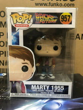Load image into Gallery viewer, Funko POP! Movies: Back to the Future MARTY 1955 Figure #957 w/ Protector