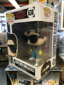 Funko POP! TV Stranger Things STEVE with Sunglasses Figure #638 w/ Protector