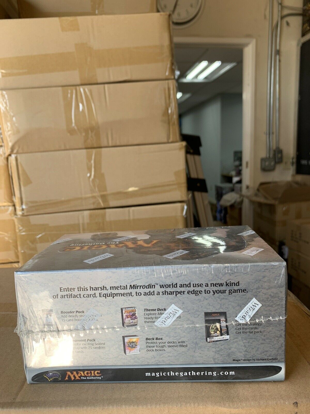mirrodin booster box Mirrodin Starter Tournament Deck Box (ENGLISH) FACTORY SEALED NEW MAGI – Toystops