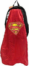 Load image into Gallery viewer, Superman Black and White Cape Backpack