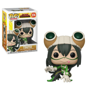 Funko POP! Animation: My Hero Academia TSUYU Figure #374 w/ Protector