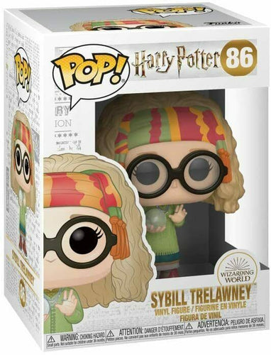 Funko Pop Harry Potter Wizarding World Sybill Trelawney Figure 42192 W/ Protecto