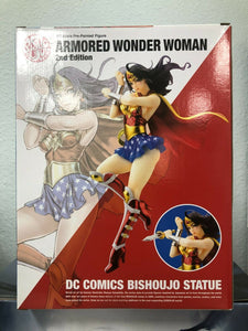 DC Comics ARMORED WONDER WOMAN 2nd Edition Bishoujo Statue By Kotobukiya