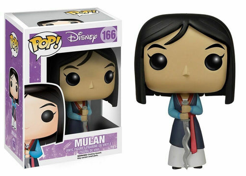 Funko POP! Disney MULAN Figure  #166 DAMAGE BOX
