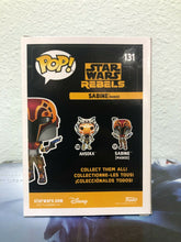 Load image into Gallery viewer, Funko POP! Star Wars Rebels SABINE in Mask Special Edition #131 w/ Protector