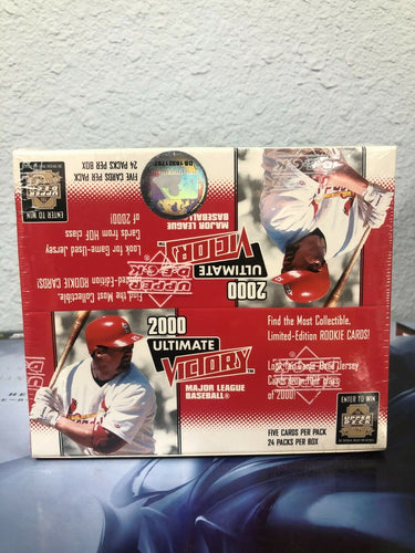 2000 Upper Deck Ultimate Victory MLB Baseball Cards Hobby BOX NEW/SEALED