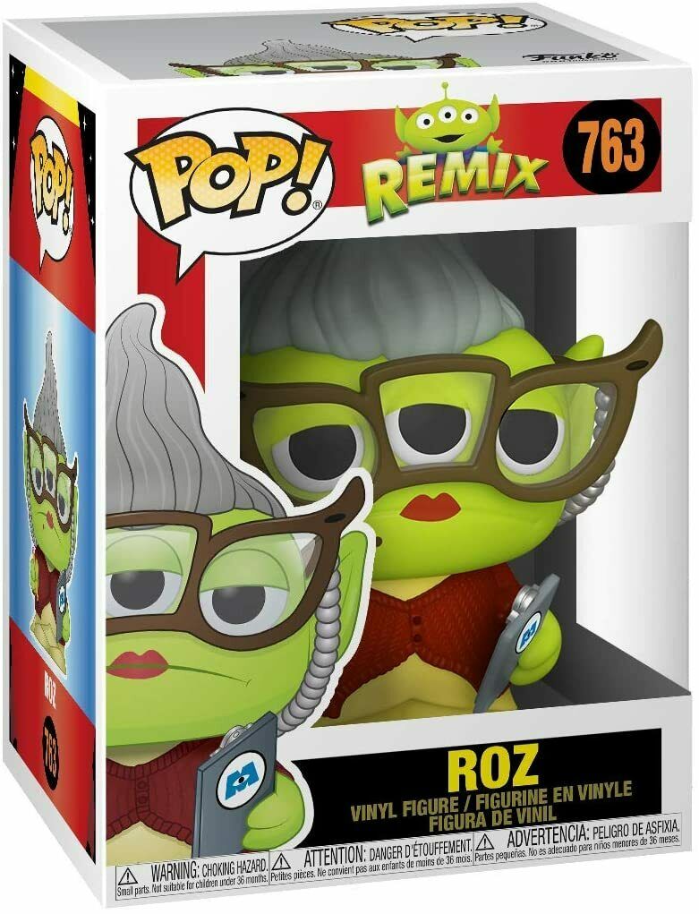 Funko POP Disney Pixar Alien Remix - Roz Vinyl Figure w/ Protector