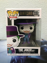 Load image into Gallery viewer, Funko POP! Heroes: Batman 1989 THE JOKER Figure #337 w/ Protector