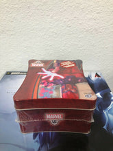 Load image into Gallery viewer, Upper Deck Marvel Definitive Super Hero TCG Booster Packs MAGNETO Tin Box Set
