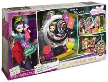 Load image into Gallery viewer, Ever After High Way Too Wonderland High and Raven Queen Playset CJC40-CO