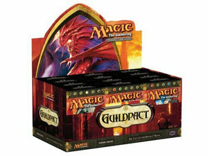 mtg guildpact booster box Vintage Card Dynasty Yet a dark shadow grows in the city of Arkham 2006 Magic The Gathering GUILDPACT