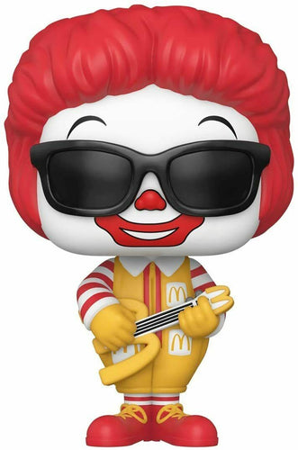FUNKO POP! AD ICONS McDonalds- Rock Out Ronald Figure w/ Protector IN STOCK