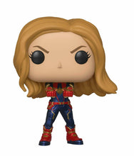 Load image into Gallery viewer, Funko POP! Marvel: Avengers Endgame CAPTAlN MARVEL Figure #459 DAMAGE BOX