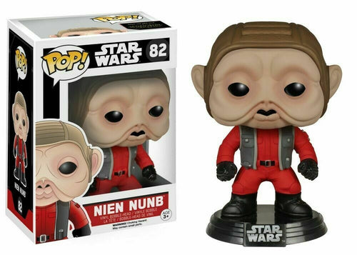 Funko POP! Star Wars NIEN NUNB Figure #82 DAMAGE BOX