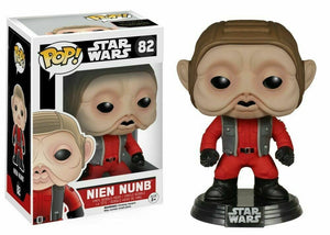 Funko POP! Star Wars NIEN NUNB Figure #82 DAMAGE BOX