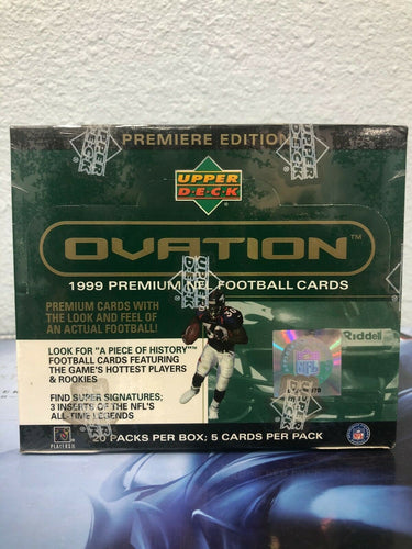 1999 UPPER DECK Ovation Premium NFL Football Cards Hobby BOX NEW/SEALED