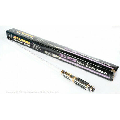 Star Wars Master Replicas MACE WINDU Force FX Lightsaber Collectible SW-206 Jedi
