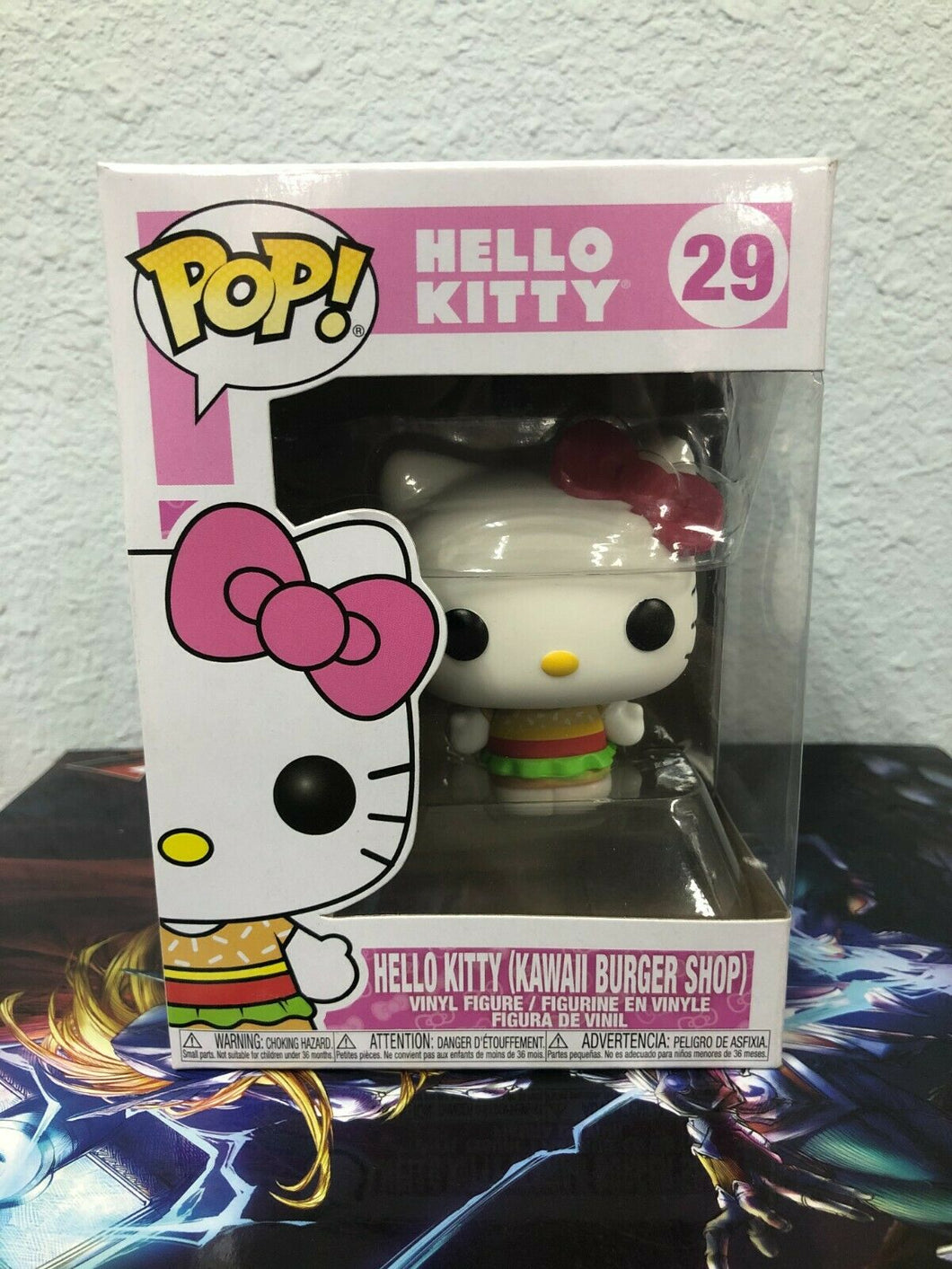 Funko POP! Hello Kitty HELLO KITTY KAWAII BURGER SHOP Figure #29 w/ Protector