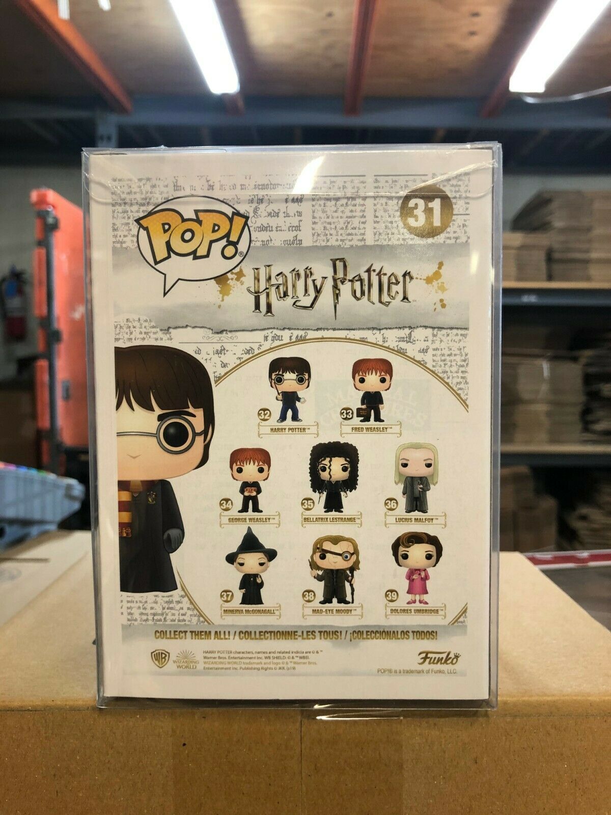 Harry Potter Pop! Vinyl Figure Harry Potter with Hedwig [31