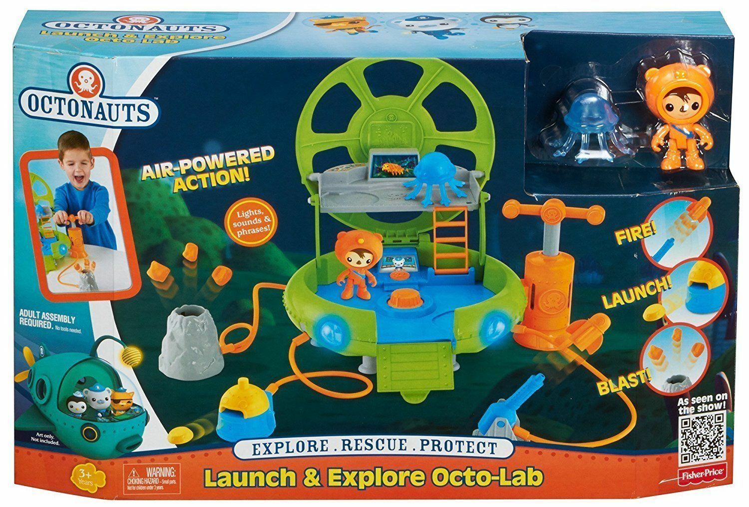 Fisher-Price Octonauts Launch and Explore Octo-Lab - New
