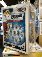Load image into Gallery viewer, Funko POP! Marvel Avengers Endgame IRON SPIDER #574 w/ Protector