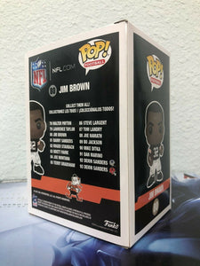 Funko POP! NFL JIM BROWN Figure #80 w/ Protector