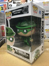 Load image into Gallery viewer, Funko POP! Heroes: Batman Forever RIDDLER Jim Carey Figure # 340 w/Protector