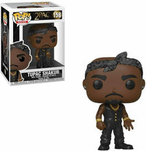 Load image into Gallery viewer, Funko POP! Rocks TUPAC SHAKUR in Vest with Bandana Figure #158 w/ Protector