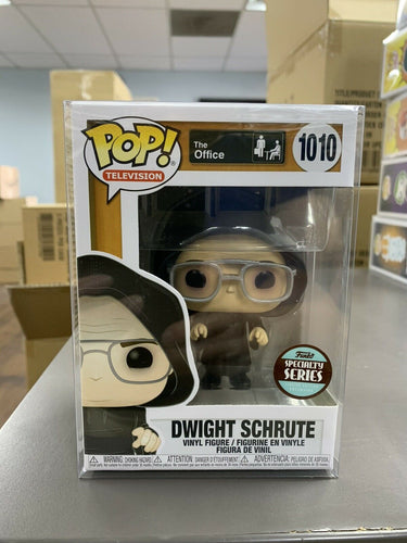Funko POP! TV DWIGHT SCHRUTE as DARK LORD Specialty Series #1010 w/ Protector