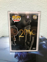 Load image into Gallery viewer, Funko POP! Rocks TUPAC SHAKUR in Vest with Bandana Figure #158 w/ Protector