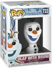 Load image into Gallery viewer, Funko POP! Disney: Frozen 2 OLAF with BRUNI Figure #733 w/ Protector