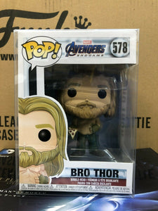 Funko POP! Marvel: Avengers Endgame BRO THOR with Pizza Figure #578 w/ Protector