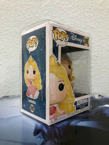 Funko POP! Disney AURORA Pink Dress Figure #325 w/ Protector