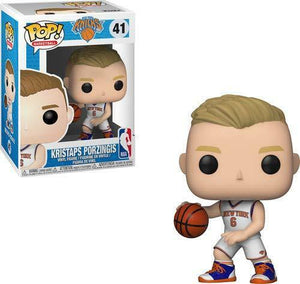 Funko POP NBA Wave 4 Figure - KRISTAPS PORZINGIS (New York Knicks) w/ Protector