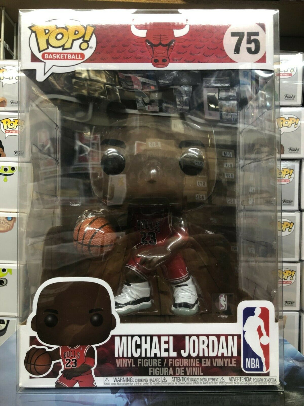 NBA Bulls Michael Jordan 10-Inch Pop! Vinyl Figure – FunkoBros