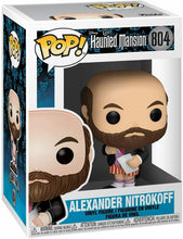 Load image into Gallery viewer, Funko Pop Disney Haunted Mansion Alexander Nitrokoff #804 w/ Protector