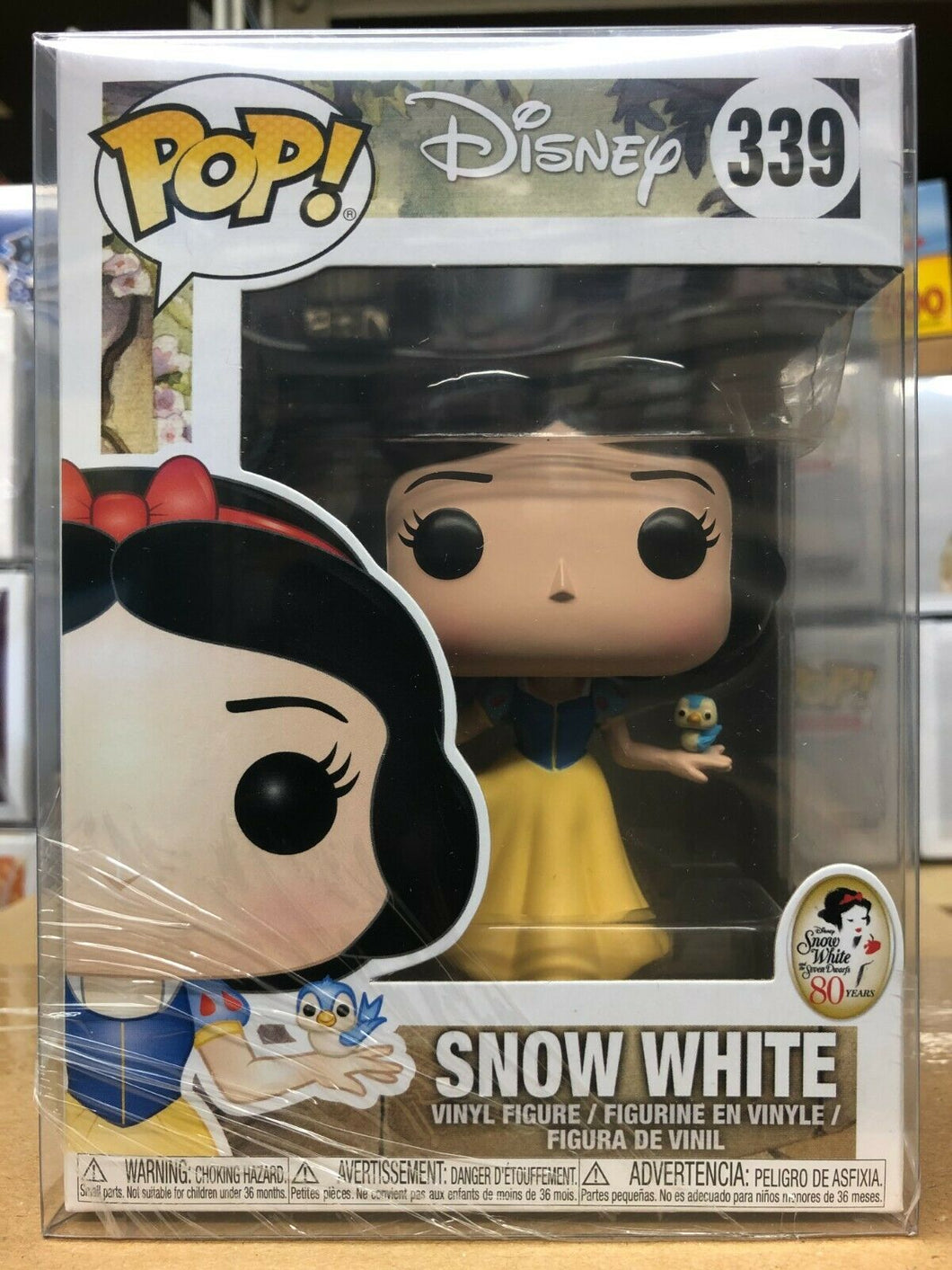 Funko POP! Disney SNOW WHITE Figure #339 w/ Protector