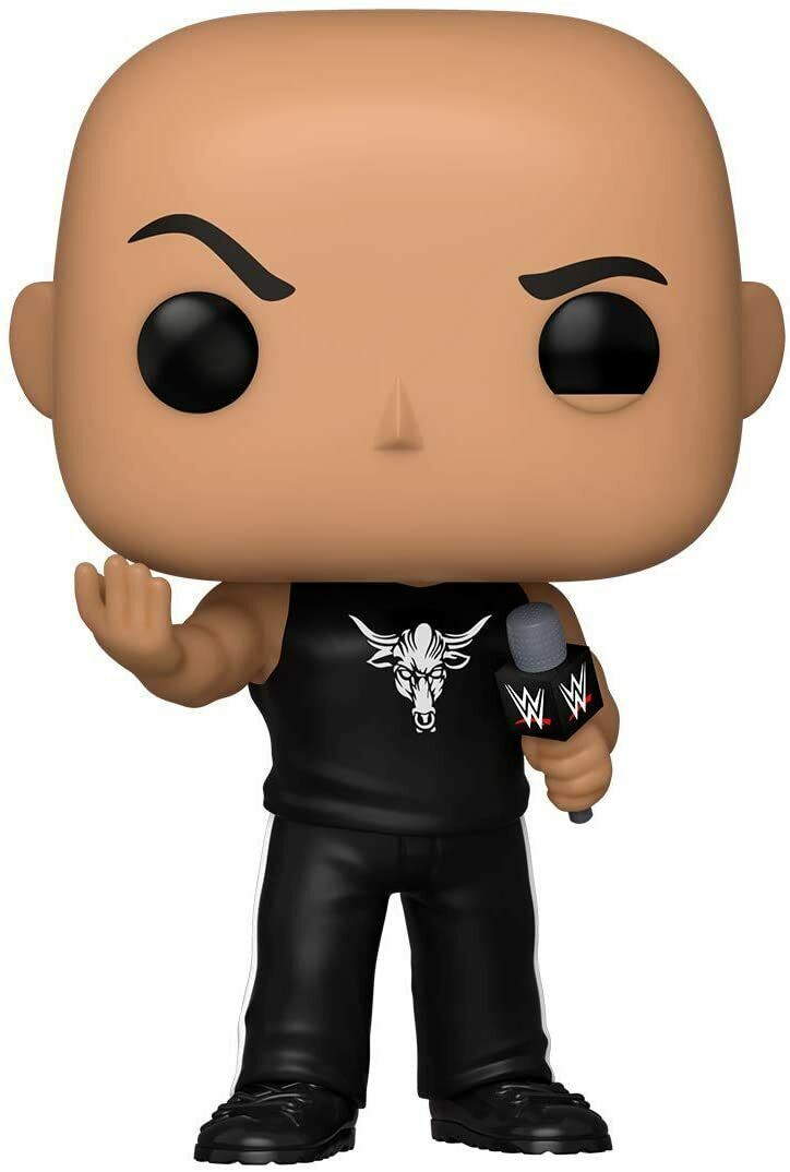 Funko Pop! WWE: NWSS - THE ROCK  #78 With Protector IN STOCK