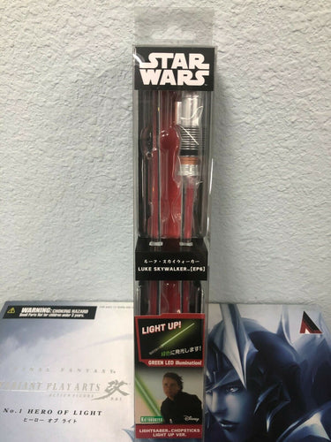 Kotobukiya Star Wars Luke Skywalker GREEN LED Light Up Lightsaber Chopsticks