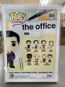 Funko POP! TV The Office MICHAEL SCOTT Figure #869 w/ Protector