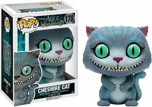 Funko POP! Disney: Alice in Wonderland CHESHIRE CAT Figure #178 w/ Protector