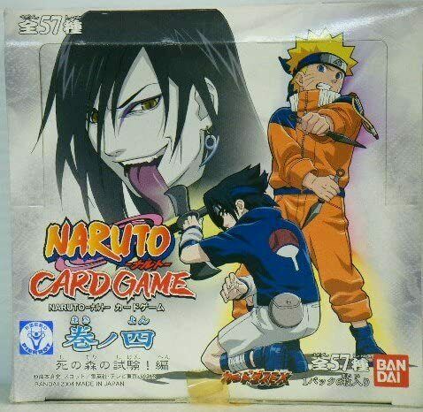 Naruto Shippuden Card Game Series 4 Booster Box 