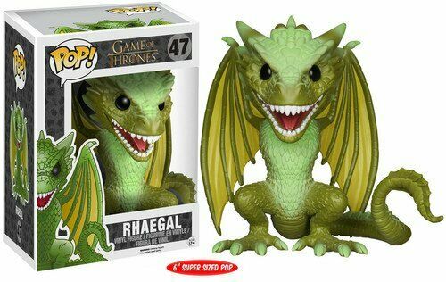 Funko POP! Game of Thrones: RHAEGAL 6 Inch Figure #47 w/ Protector