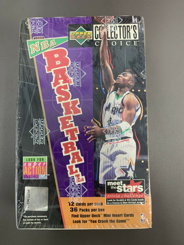 1996 NBA UPPER DECK COLLECTORS CHOICE SEALED BASKETBALL BOX SERIES 1