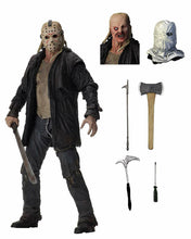 Load image into Gallery viewer, NECA Friday the 13th  ULTIMATE JASON (2009 Remake) 7” Action Figure DAMAGE BOX